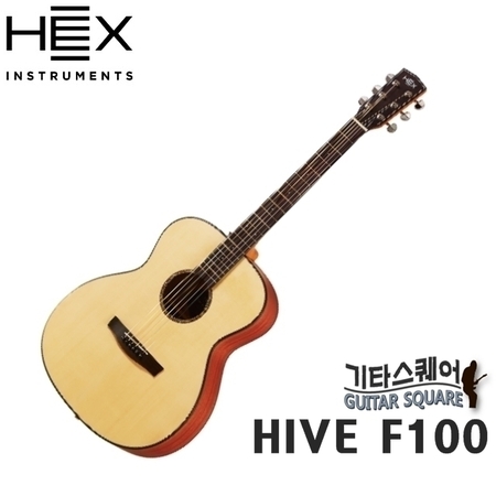 HEX 어쿠스틱 기타 HIVE F100
